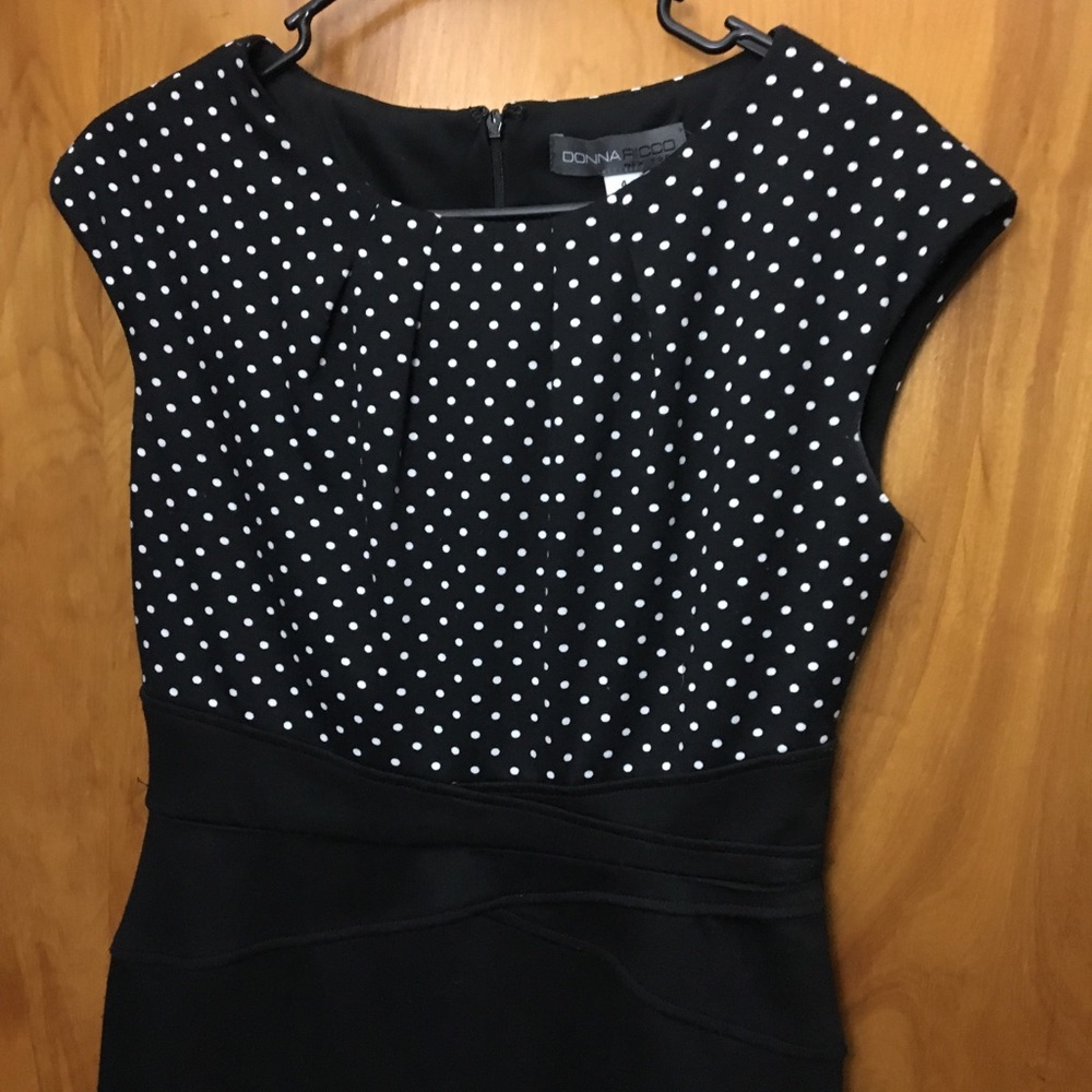 Black “Donna Ricco” Dress